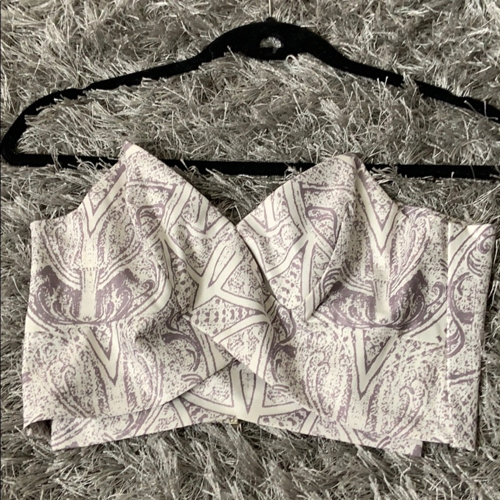 Fancy crop top